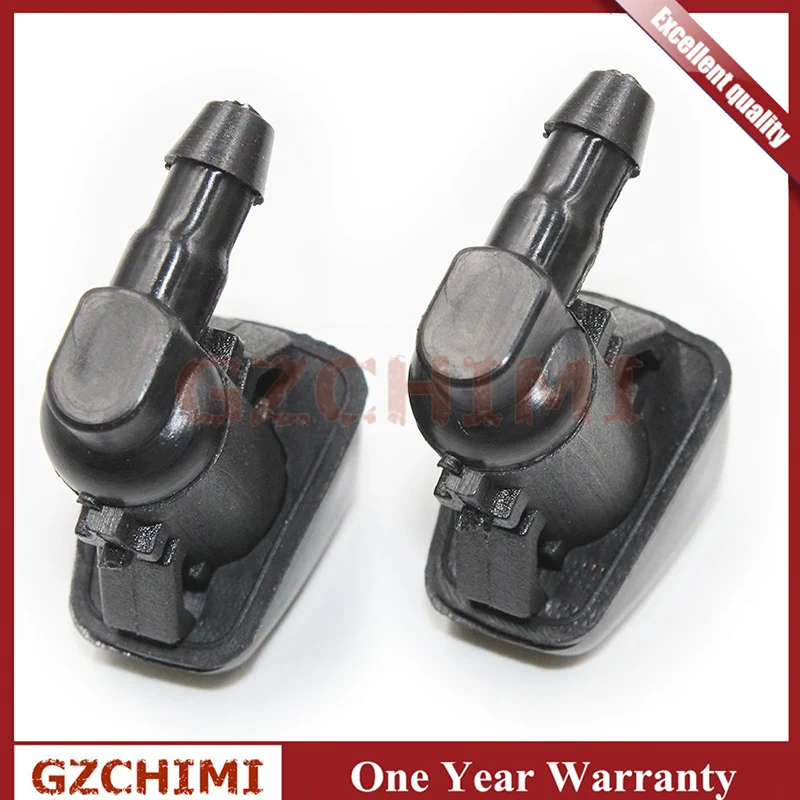 2PCS Windshield Washer Nozzle 8S4Z17603AA 4R3Z-17603-AAC 7T4Z-17603-A For G M FOR F ord Fo cus /E dge Lincoln MKX Sport