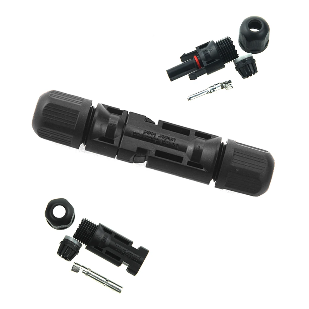 Venta al por mayor de 5 pares de conectores de Cable de Panel Solar fotovoltaico, módulos solares Folr