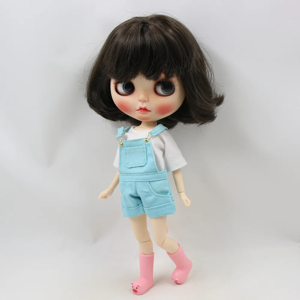 Blyth 1/6สัตว์ฝน3ซม.สำหรับ Joint Body ตุ๊กตา ICY สีชมพูและสีเหลืองพลาสติกรองเท้านุ่มน่ารัก Boot ของเล่นของขวัญ