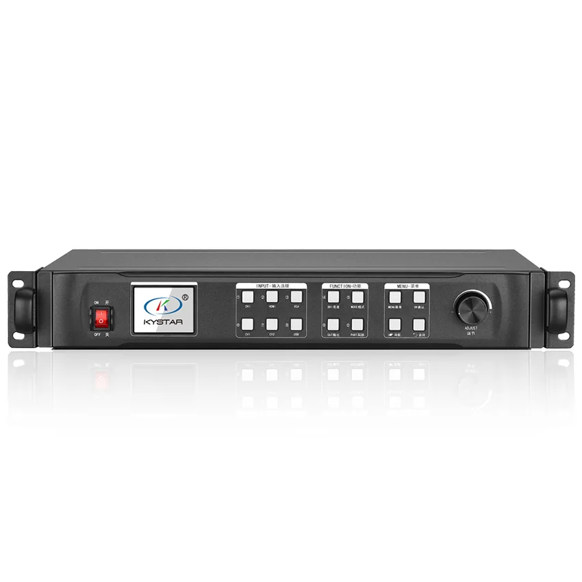 

KYSATR KS600+Sending card LED video processor scaler 1920*1200 Support DVI VGA HDMI,LED video wall controller NOVA and LINSN