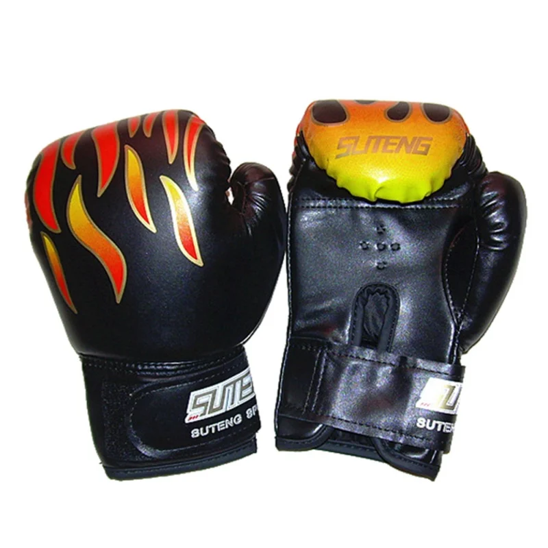 

1Pair Children Boxing Gloves Kids Fitness Equipment De boxeo Kick Boxing Luva De Boxe Boxing Equipment Jumelle Boy 3-12Years