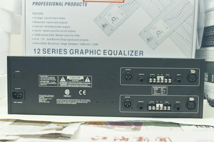 TKG etapa 1231 equipo de dj audio sistema de sonido de gestión sepaker ecualizador gráfico doble canal 31 bandas Karaoke 1231 ecualizador