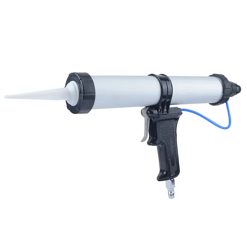 400ml Pneumatic Glass Glue Gun Speed Adjustable Air Gluer Quick Wind Exhaust Sausage Type Soft Package Viscose Combo 1