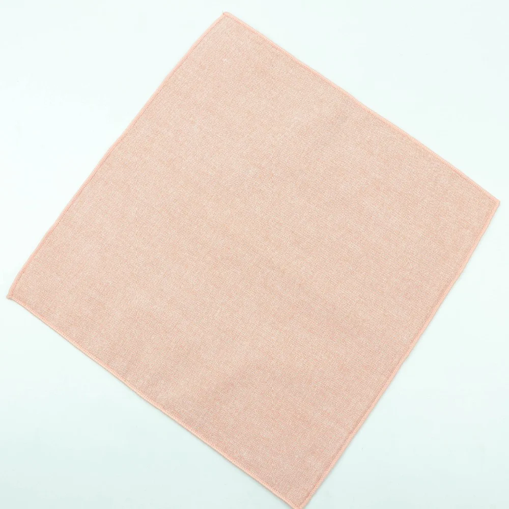 Handkerchief Scarves Vintage Cotton Solid Color Hankies Men's Pocket Square Handkerchiefs