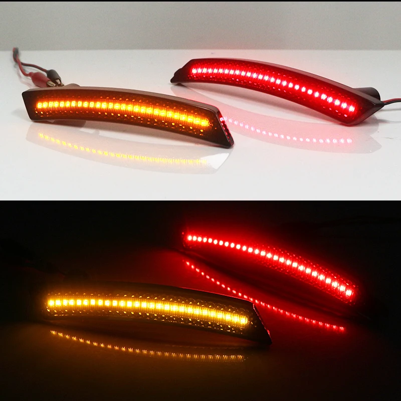 Achter/Voor LED Zijmarkeringslicht Side Repeater Lamp Richtingaanwijzer LED-paneel Lamp voor Mini Cooper R55 R56 R57 R58 R59 R60 R61