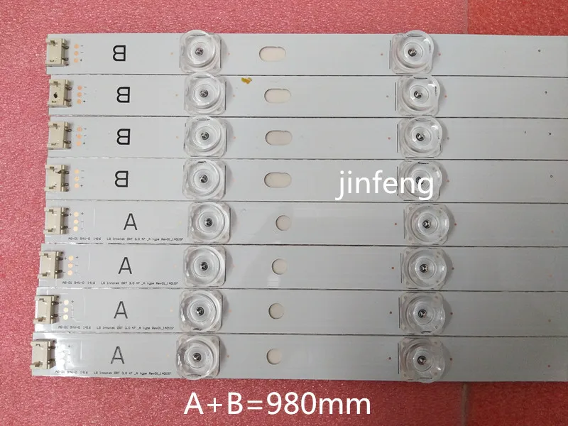 98cm LED Backlight Lamp strip 9 leds For LG 47