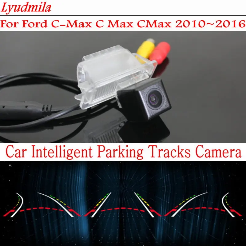 

Car Intelligent Trajectory Parking Tracks Camera FOR Ford Transit Custom C-Max C Max CMax S-Max S Max SMax MK1 Rear View Camera