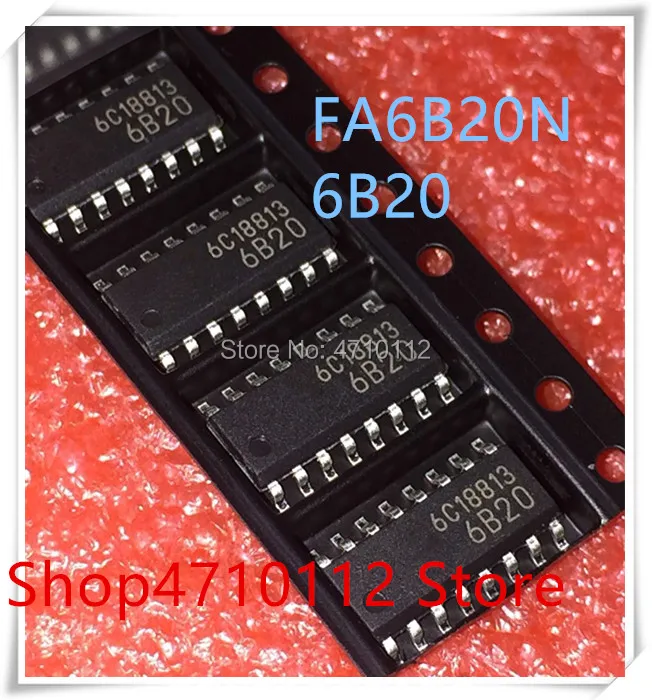 

NEW 10PCS/LOT FA6B20N-N6-L3 FA6B20N FA6B20 6B20 SOP-16 IC