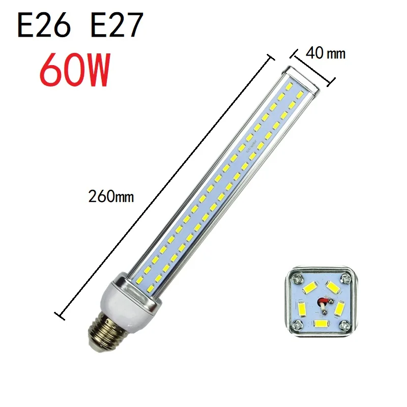 Lampada 5730 LED lamp Corn light 25W 35W 45W 60W 70W 80W Led Bulb E26 E27 E39 E40 85-265V High brightness energy-saving Lighting