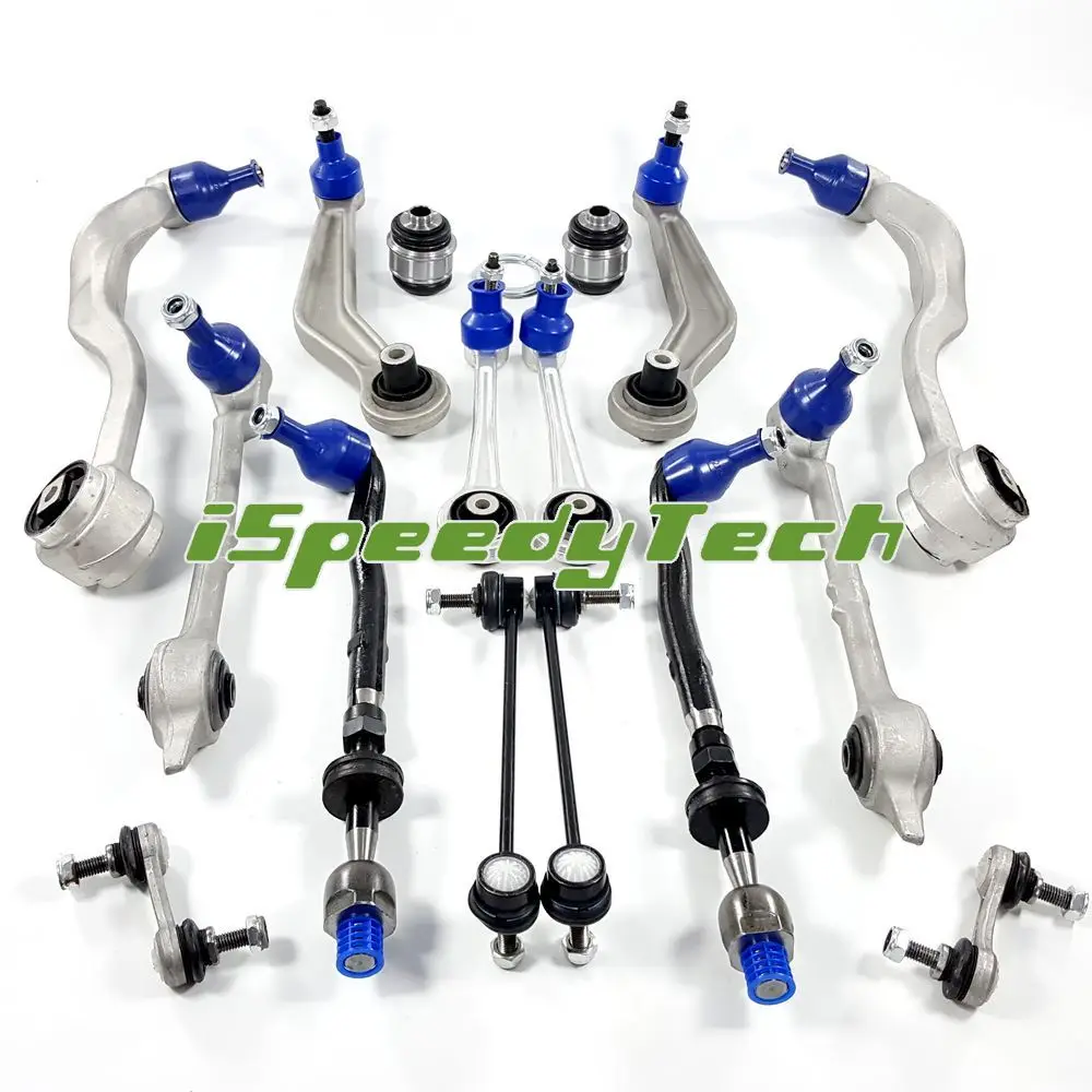 FOR BMW E39 525i 528i 530i Front Rear Control Arms Links Tie Rods Sway Bar Link Suspension Repair Kit Set