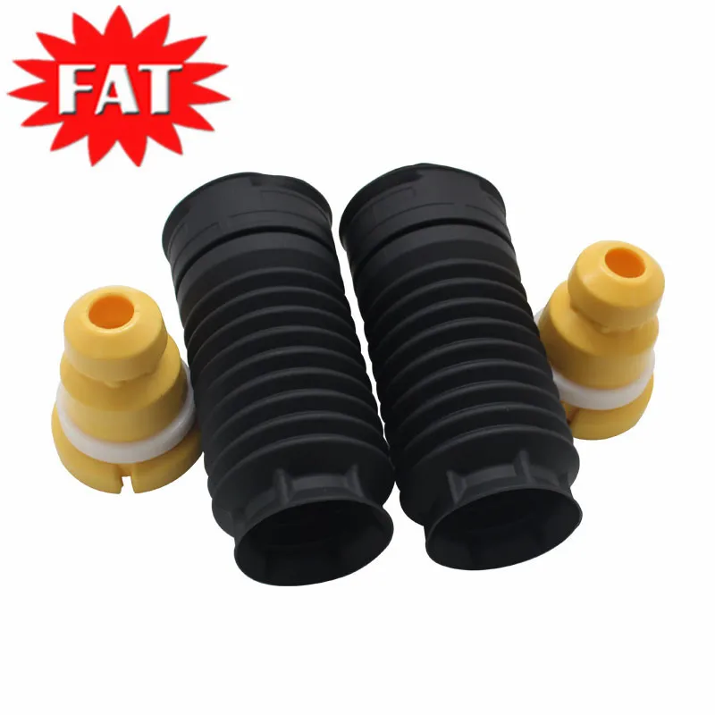 

4 PCS Front Shock Absorber Dust Cover Kits Dust Cover & Rubber Buffer For Mercedes Benz E-Class W211 S211 2113230092 2113230444