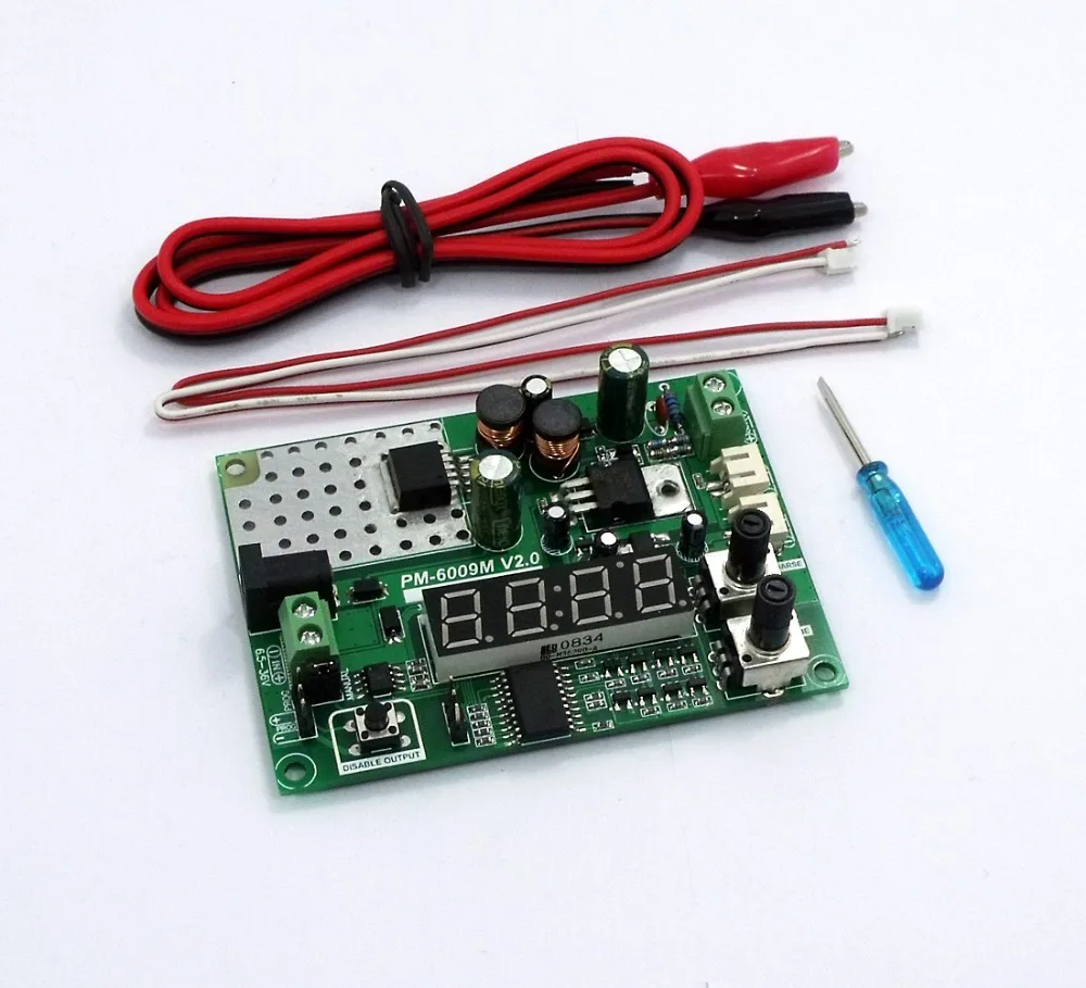 PM-6009M Programmable Buck-Boost Step Up Down SEPIC DC2DC Converter Power Supply