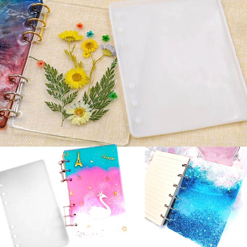 A4 A5 A6 A7 Notebook Cover Silicone Mold For Jewelry Resin Silicone Mould Handmade DIY Epoxy Resin Molds