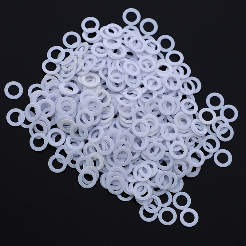 1000pieces/lot Scissor Screw gasket Hairdressing Scissor Accessory Plastic Washers size 5*7mm 4*7mm 4*6mm For Scissor Screws