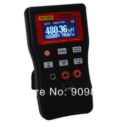 High Precision Electronic Capacitance Inductance Meter Digital Bridge LC Meter Multimeter LC RC Oscillation To 500 KHz 100mF