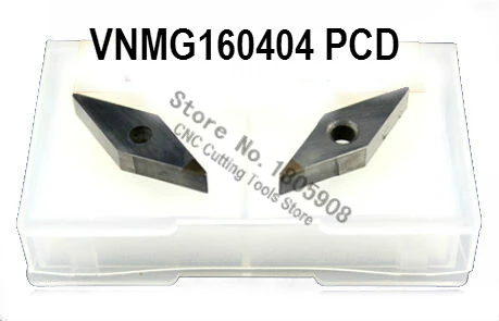 Free shipping 2PCS VNMG160404 PCD Diamond inserts ,Carbide Milling Inserts,CNC Insert, Turning  insert For MVJNR/ MVVNN / MVUNR