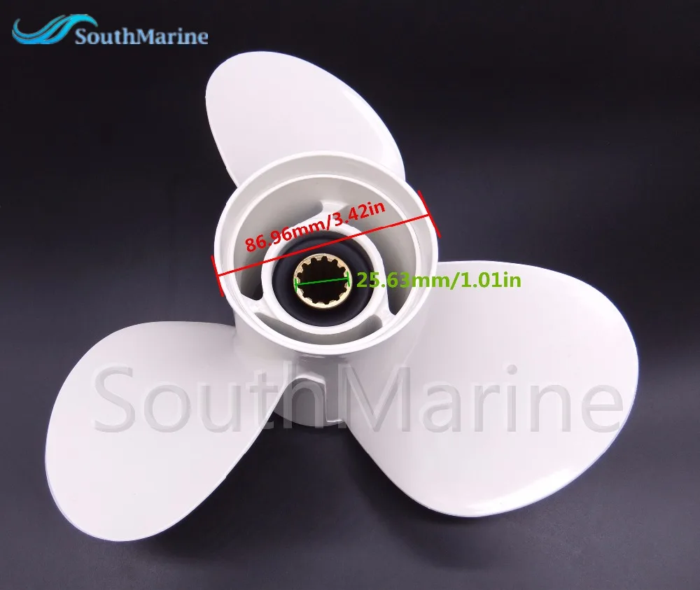 

T40-04070000 T40-04070000-13 Propeller for Parsun HDX Makara T40 T30 BM T36J T40J F30 F40 F60 Outboard Motor 11 1/8x13-G