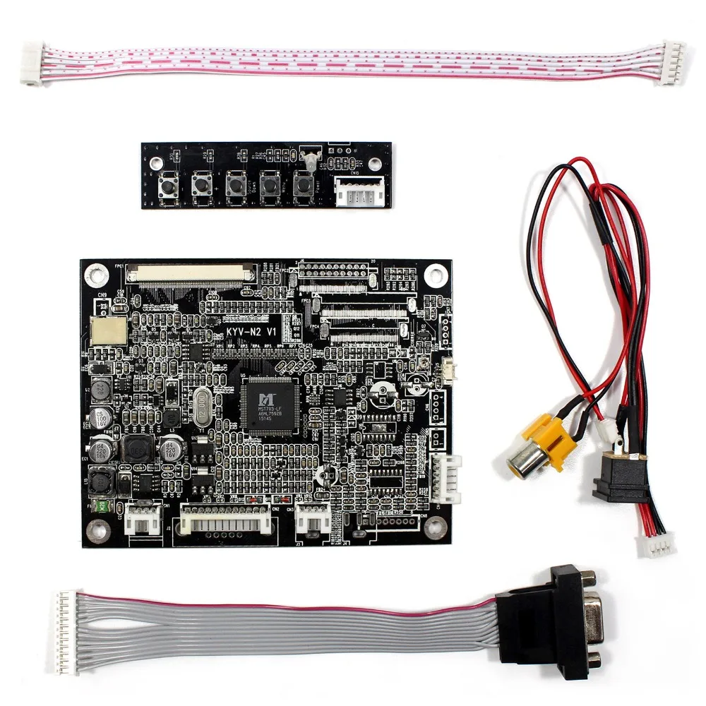 VGA+AV LCD Controller Board For 10.4inch 800x600 A104SN03-V1 LSA40AT9001 LCD Screen