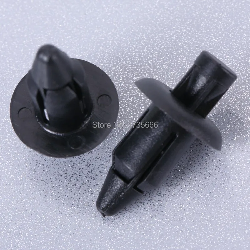 100x Motorcycle ATV Fairing Fender Clips Rivet for Suzuki GSXR 1300 1000 750 600 for Honda for Kawasaki, Ninja,R1, R6, Bandit