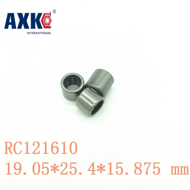 2023 Axk Rc121610 Inch Size One Way Drawn Cup Needle Bearing 19.05*25.4*15.875 Mm ( 2 Pcs ) Cam Clutches Rc 121610 Back Stops