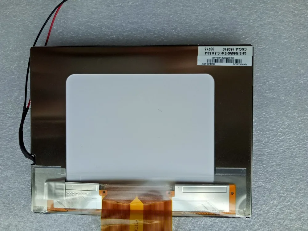 100% teste original grau A boa qualidade PVI E Ink 5 polegadas PD050VX6 display lcd industrial 12 meses de garantia