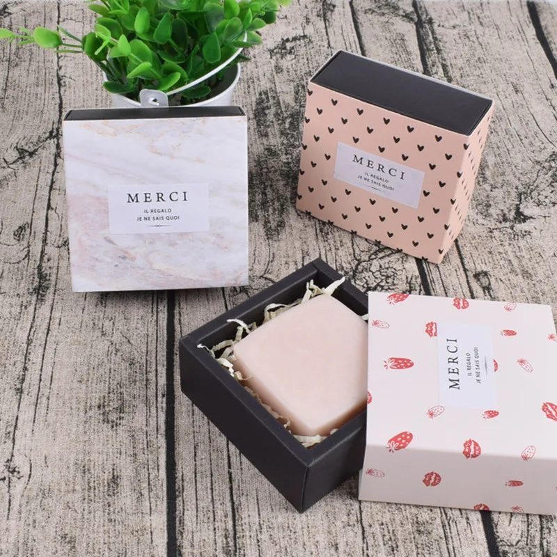 10Pcs Upscale Square Pull-Out Valentine's Day Chocolate Drawer Gift Box Paper Boxs For Wedding Party Banquet Candy Packaging