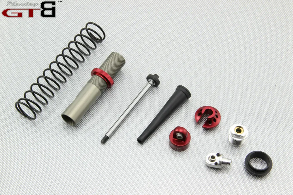 GTBracing CNC Aluminum Hard-anodized 7075 Suspenion Shock Absorber 6MM for Baja 5b  ss  5sc 4PCS/SET