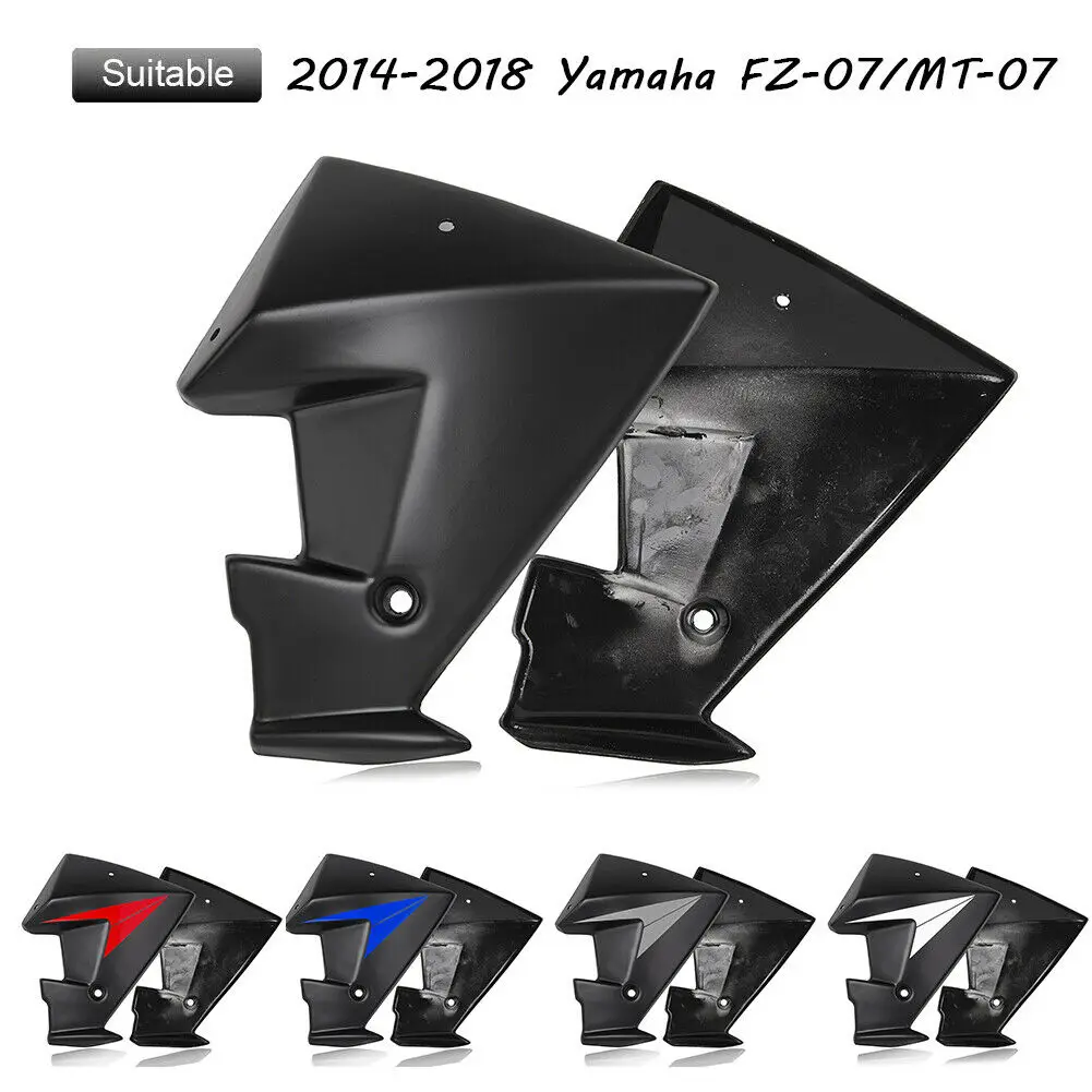 

For YAMAHA MT 07 MT07 FZ07 FZ-07 2014-2018 ABS /Carbon Radiator Side Panels Protector Cover Fairing Motorcycle Accessories