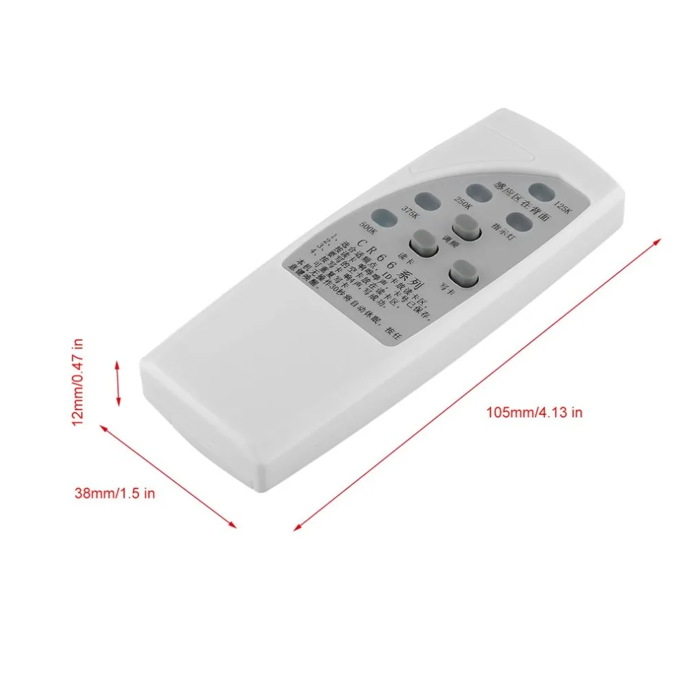 Handheld RFID ID Card 125K/250K/375K CR66 Duplicator Programmer Reader Writer 3 Buttons Copier Duplicator With Light Indicator