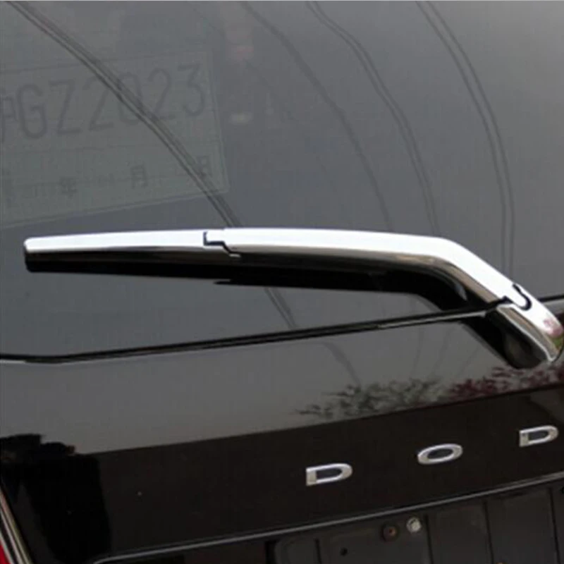 

ABS Chrome Car rear window wiper strip cover trim fit for dodge journey fiat freemont 2013 2014 2015 2016