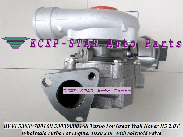 BV43 53039700168 53039880168 5303 970 0168 5303 988 0168 1118100ED01A 1118100 ED01A Turbo For Great Wall Hover H5 2.0T 4D20 2.0L