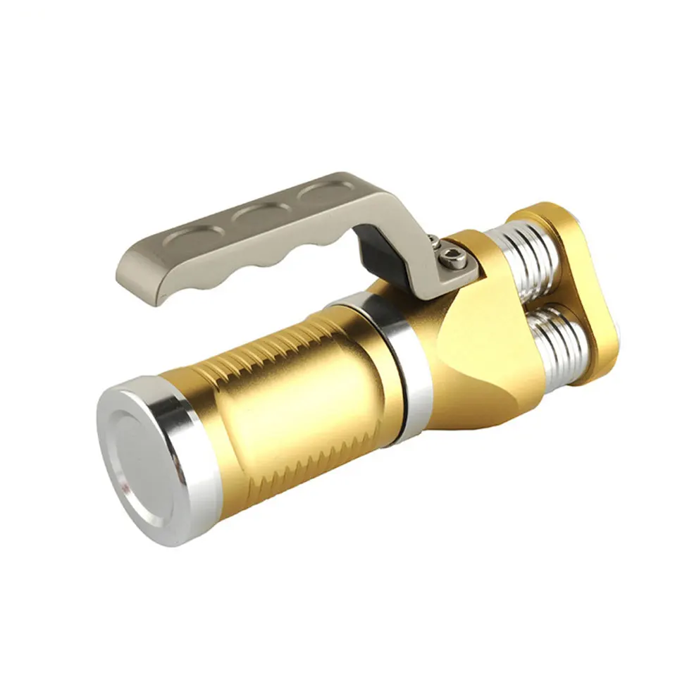 Swayboo Rechargeable LED Flashlight 18650 Cold White T6 Bead Working Lamp Strong Light Fishing Lamp Handheld Aluminum Torch