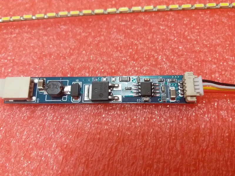 380x2.0mm Striscia per il 17 pollice LCD Del Computer Portatile Dimable Retroilluminazione A LED Lampade regolabile Kit di Aggiornamento Può essere tagliato da ogni 3 lampade 2 pz