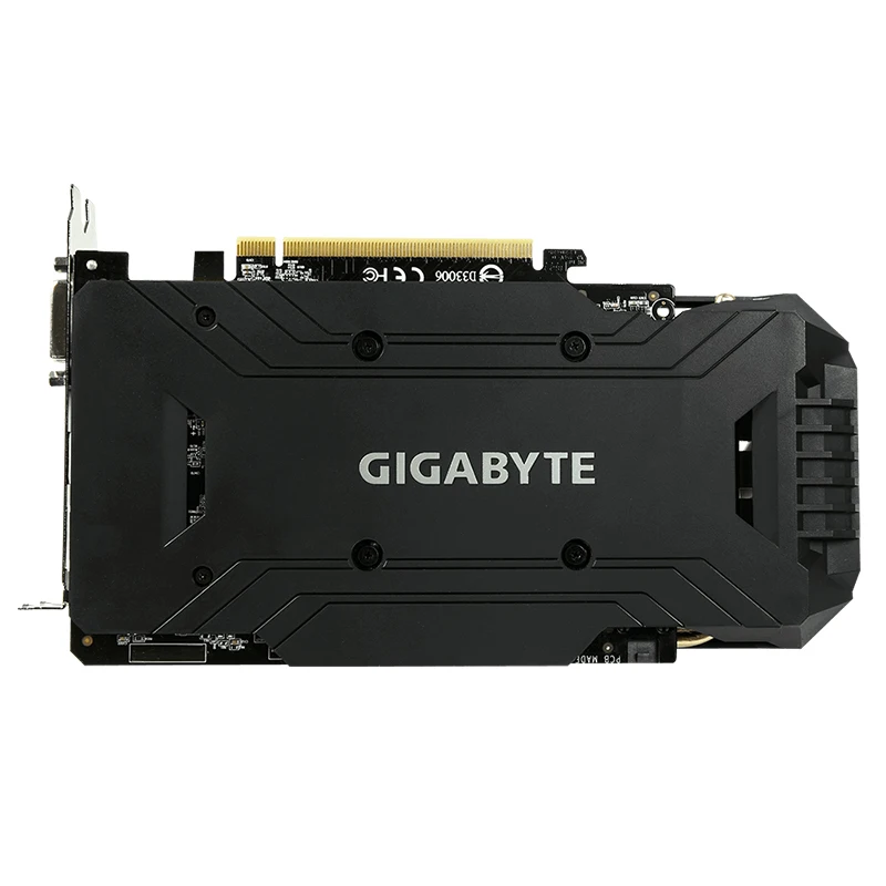 Gigabyte Graphics Card GTX 1060 WINDFORCE OC 3G NVIDIA GeForce Integrated with 3GB GDDR5 192bit memory for PC Graphics Cards
