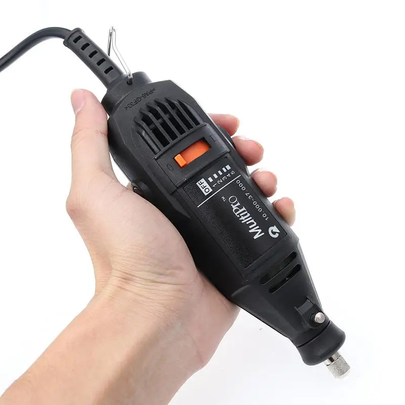 230v Dremel Mini Grinder Diy Electric Hand Drill Machine With Accessories Variable Rotary Engrave Power Tools Eu Plug