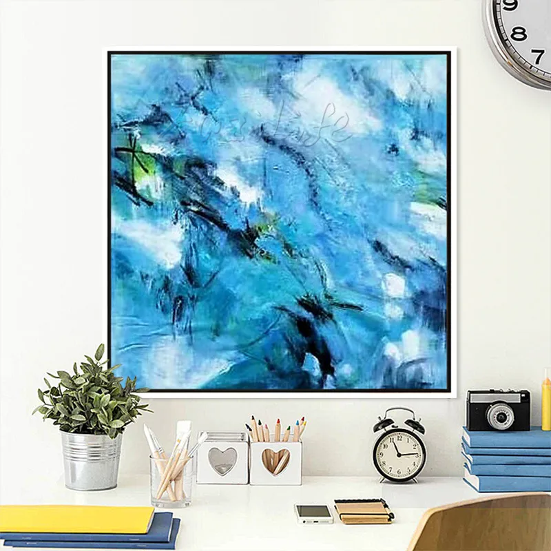 

Hand painted canvas oil paintings Cheap large modern abstract oil painting wall decor Art pictures for bedroom