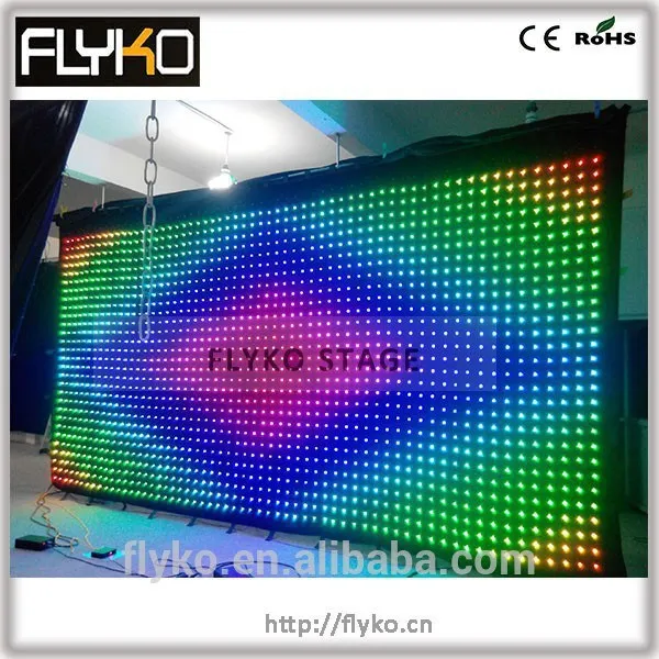 

high brightness led video curtain play full sexy movies