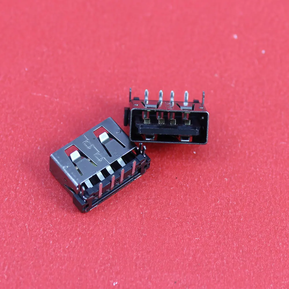 ChengHaoRan 1 Pezzi Per Lenovo Laptop Breve tipo di corpo 10mm Jack USB 90 gradi DIP Connettore USB usb 2.0