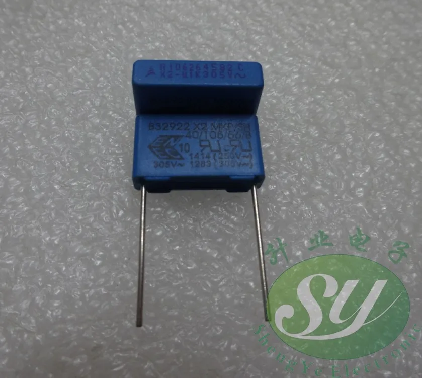 Лидер продаж 2019 года, 10 шт./30 шт. Epcos EPCOS 0,1 мкФ/305 В переменного тока 100nf u1 104 новый длинный пленочный конденсатор 15 мм, бесплатная доставка