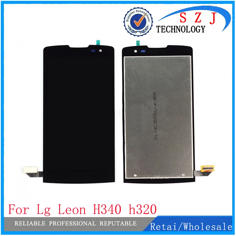 

New For LG Leon H340N H320 H340 H324 C50 MS345 Y50 LCD DIsplay+Touch Panel Glass Digitizer Assembly Free Shipping