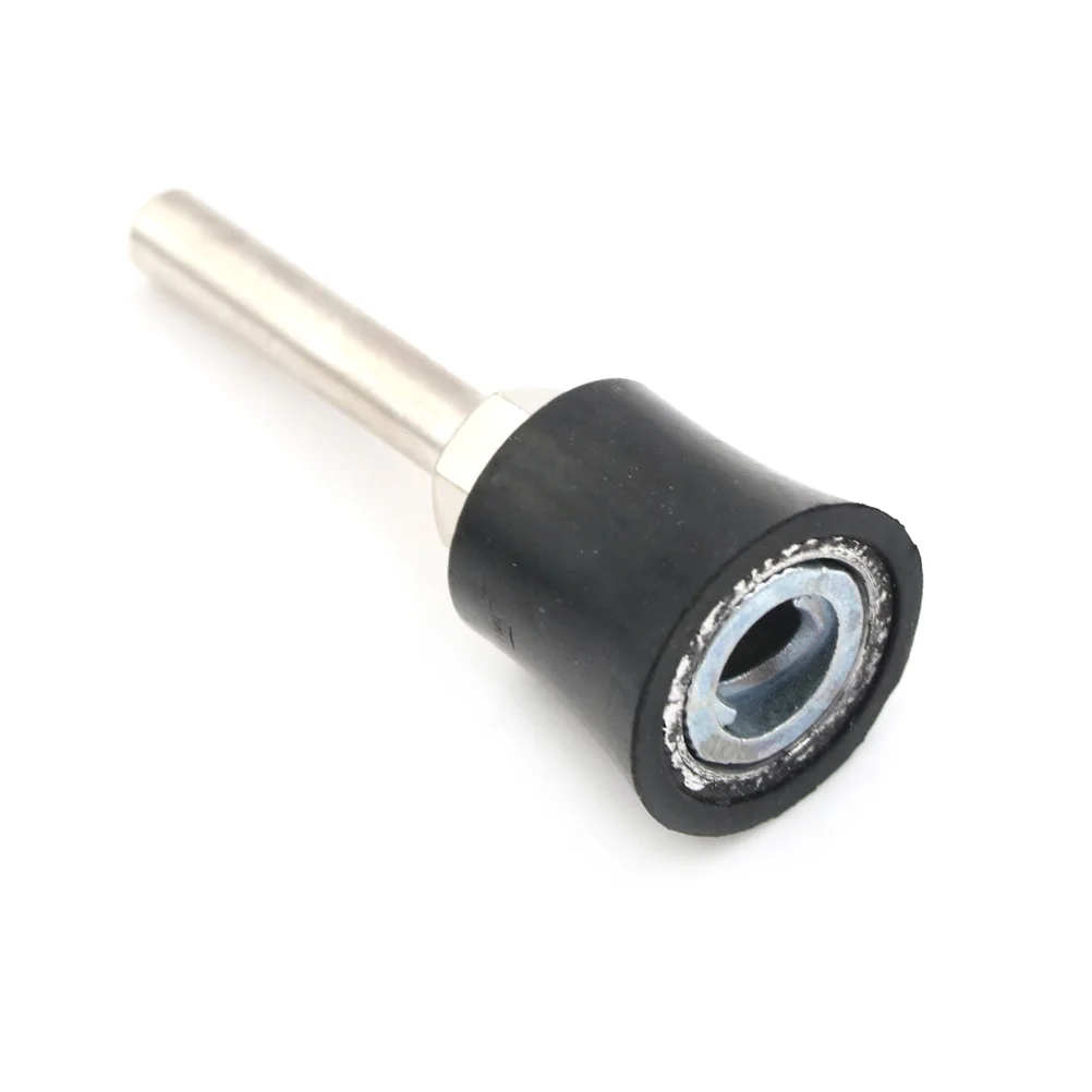 1PCS 1 "Schleifen Disc Halter Roloc Rolle & Lock Rotary Pad Halter 6mm Schaft Schleif Disc Halter für Roloc Polieren Schleif Scheiben