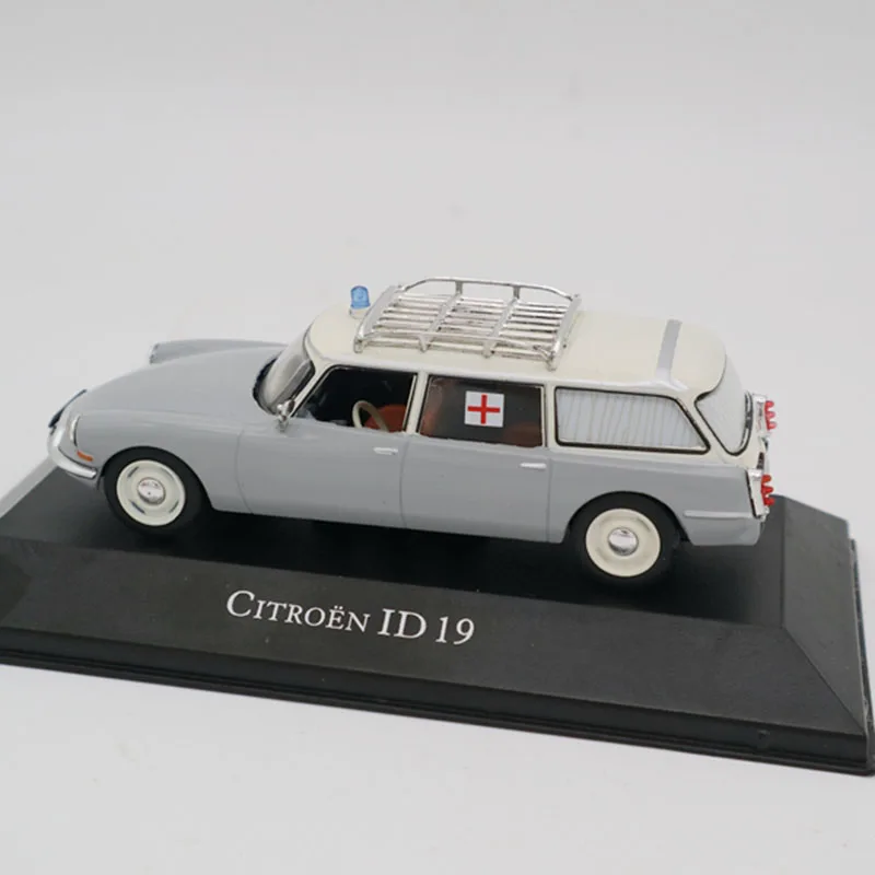 1/43 Citroen ID19 Hospital Rescue Ambulance Collection Model Cars Toy Alloy Diecast Metal Casting Car Toys For Children