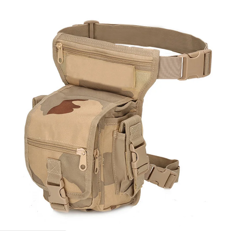 Tactical Drop Leg Bag Adjustable Outdoor Sport Accessories Belt Bag Army Hunting Waist Packs Molle Leg Pouch Hiking Cycling Bag