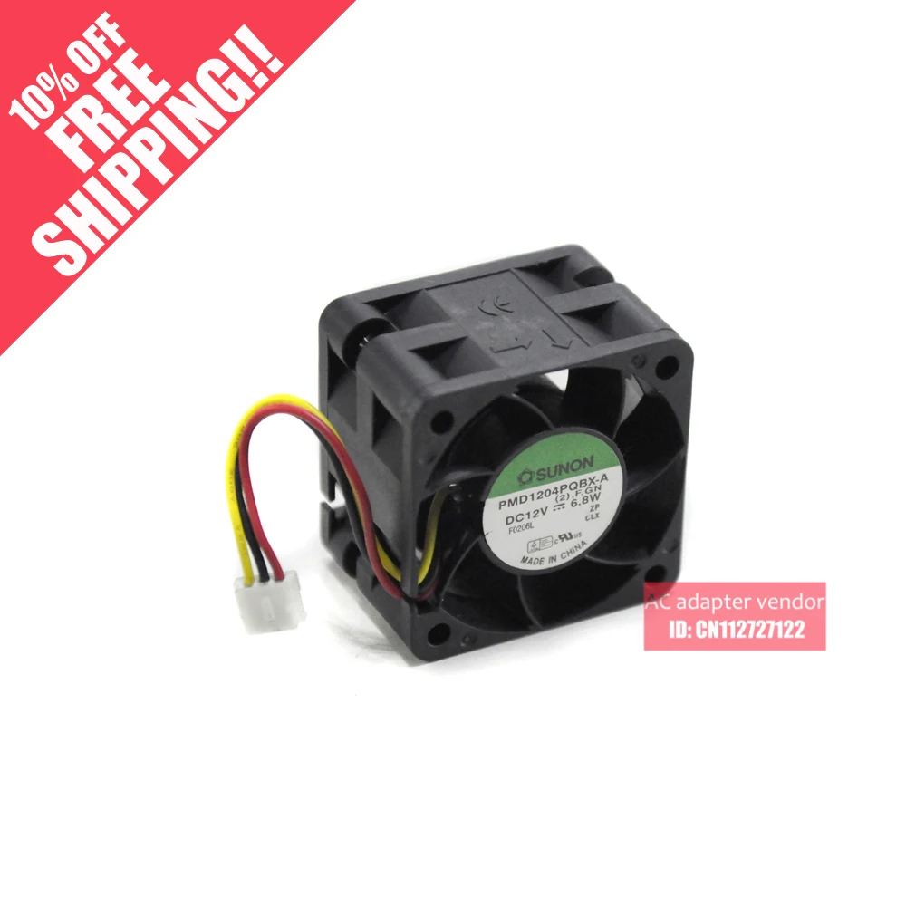 

SUNON PMD1204PQBX-A 4028 12V 6.8W server chassis fan