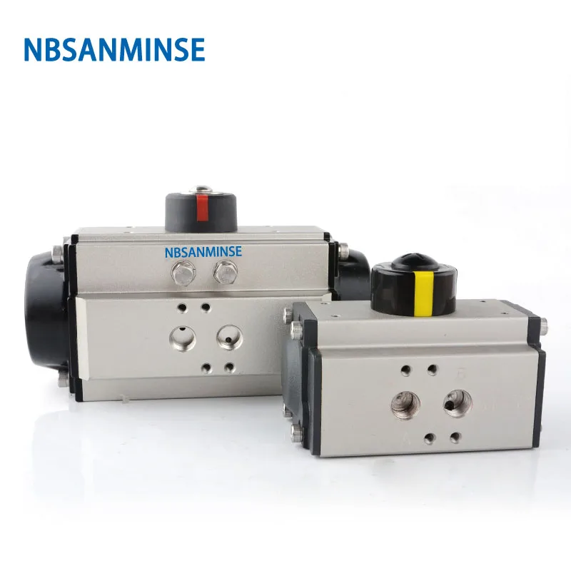 NBSANMINSE ST AT 125 ~ 160 D Air Torque Actuator Pneumatic Actuator Single Double Acting For Valve and Cylinder Compressed Air