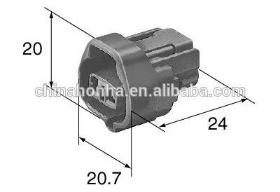 Free shipping 3 Pin/way female Sumitomo 6248-5316 6248-5317 For Toyota 1JZ-GTE 2JZ-GTE R152 W58 V160 VSS Connector Sensor Plug