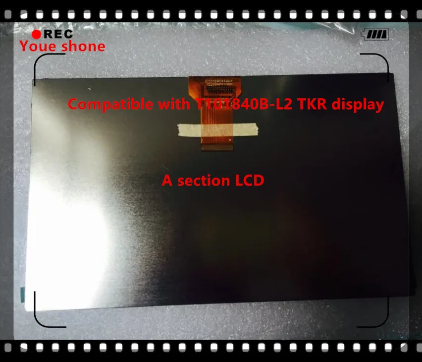 10.1 인치 40pin 대체 호환성 BF1140B40IC-V3 T101840B-L2 TKR LCD 디스플레이 화면 YLD-CEGA350-FPC-A1 터치 스크린