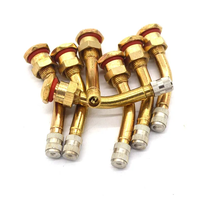 20pcs v3-20-5 high quality brass air tire valve extends car, truck, motorcycle tire parts, tire repair tools Pure copper valve