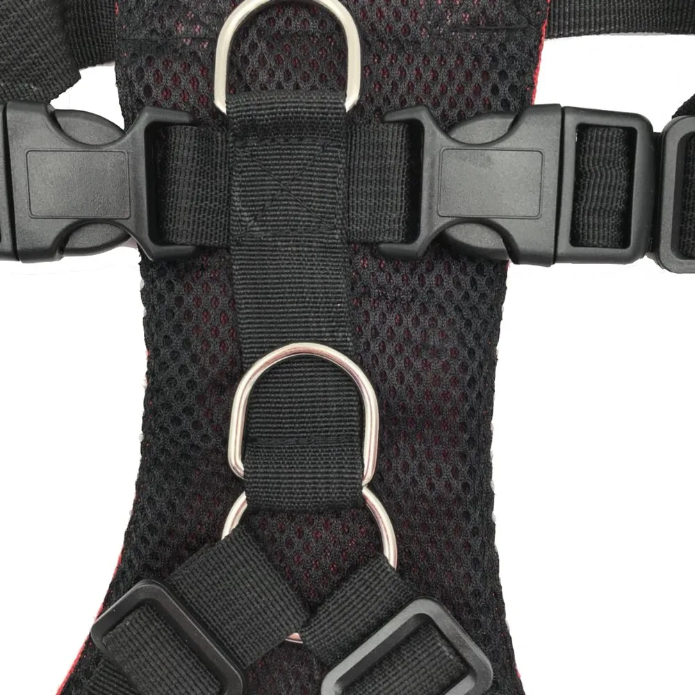 สัตว์เลี้ยงสายรัดคอด้วยรถความปลอดภัยเข็มขัดอัตโนมัติ Cat Dog Puppy สัตว์เลี้ยง Harness Leash ตะกั่วที่นั่งเข็มขัด11638