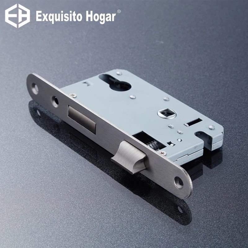 Stainless Steel 50X45 Lock  Door  Split  Lock Body Wooden Door Lockcase Metal Fillet Panel Fit Cylinder Height 29mm